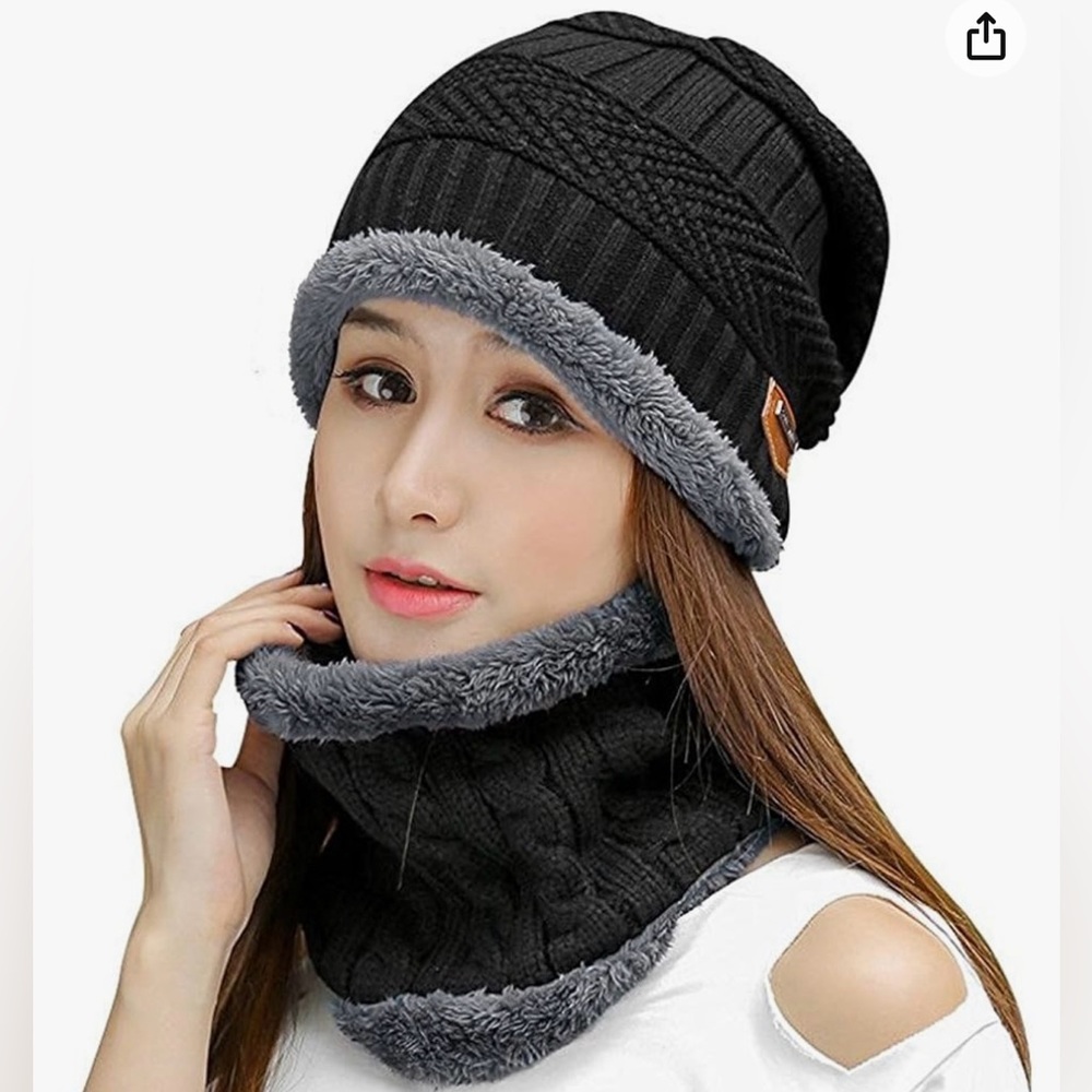 Women’s Winter Beanie & Scarf Set